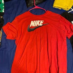 Red Nike T Shirt